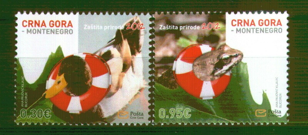 169 - MONTENEGRO 2012 - The Environmental Protection - MNH Set