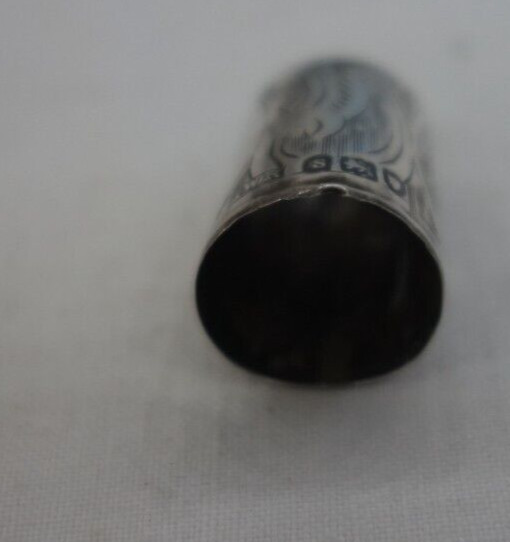 Sterling Silver Hallmarked Thimble (Open Top)