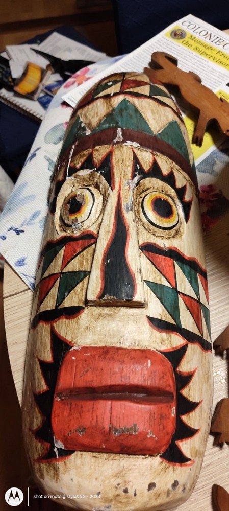 African Mask Hand carved