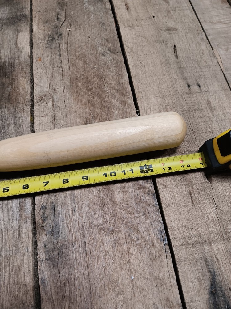 Veteran-Made Turned Wood Handle Tool with Cord Loop
