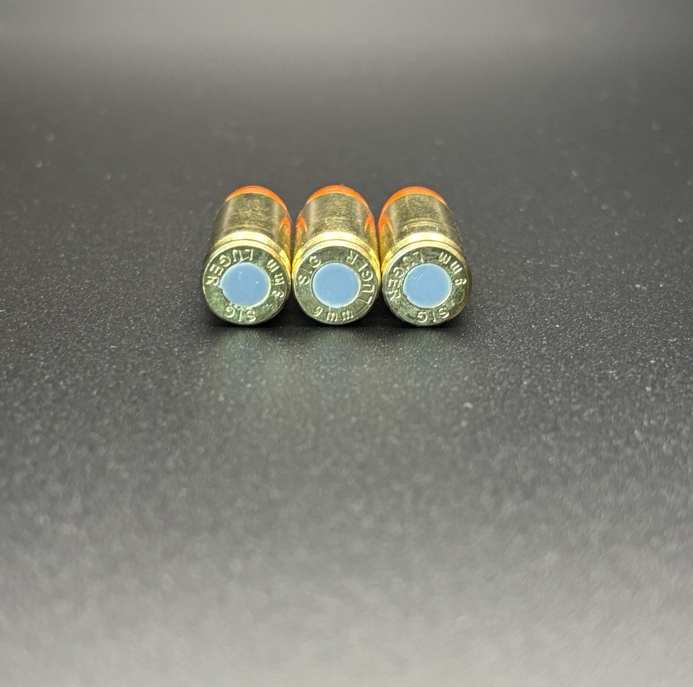 5pcs 9mm Snap Cap Dummy Rounds