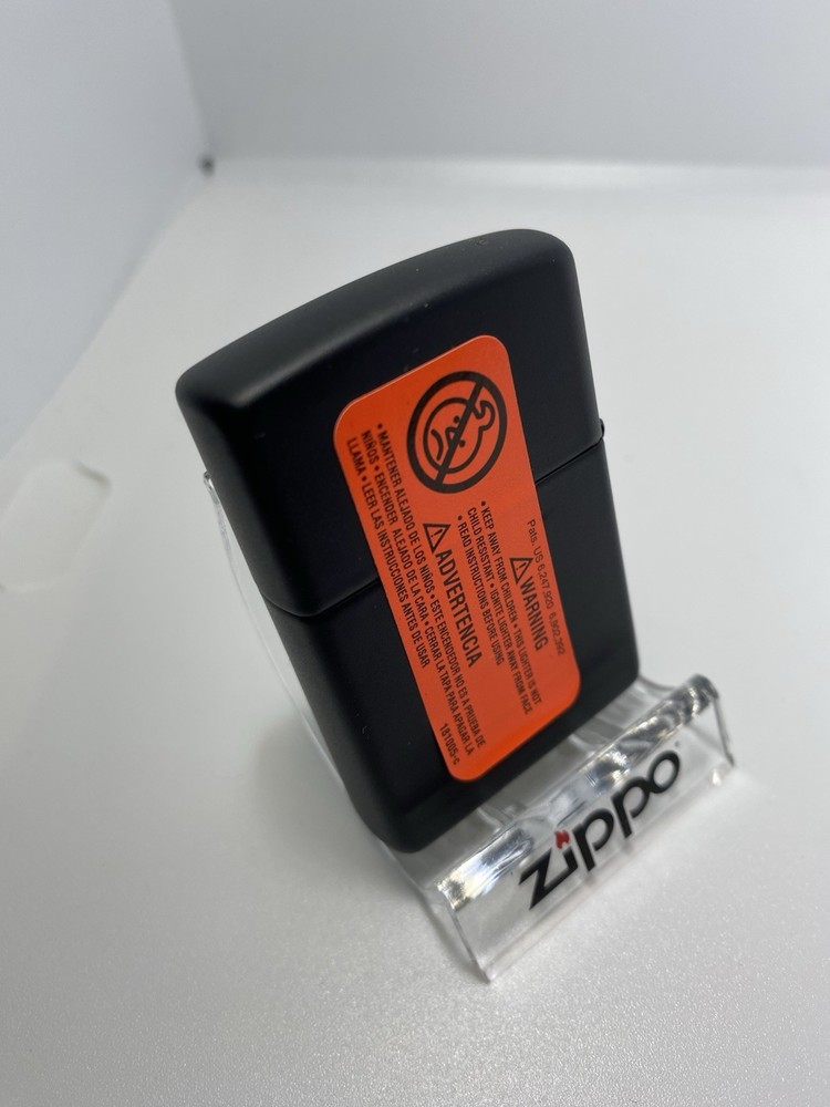 Zippo Celtic Design On A Black Matte 2022 Lighter
