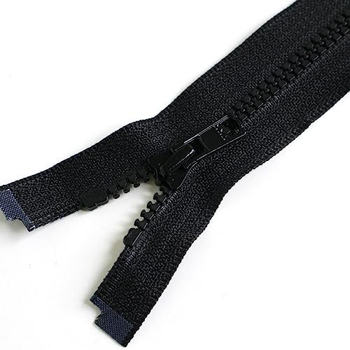 Nippon Chuko Vislon Open Zipper, Black (3VS40-580)
