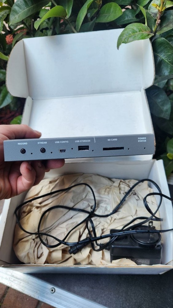 AJA Helo H.264 Streamer And Recorder Digital Video Recorder Encoder