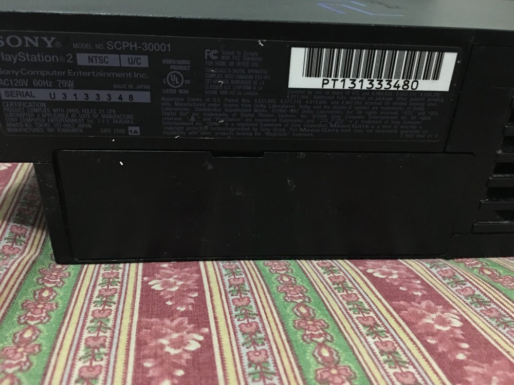 Sony PlayStation 2 Console (read description)