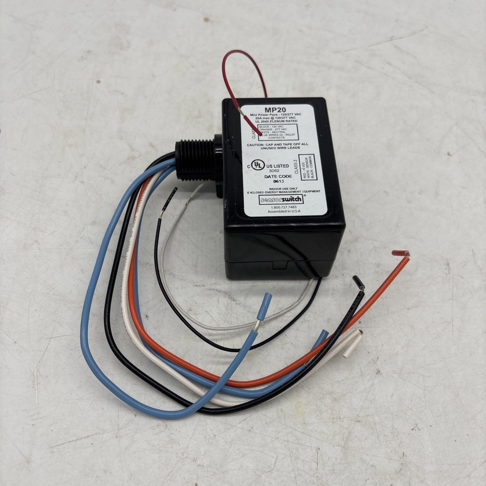 Sensor Switch Lighting Mini Power Pack MP20 120v 277v