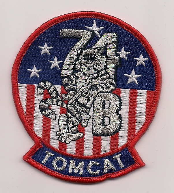 VF-74 BE-DEVILERS F-14B TOMCAT FIGHTER SQN patch