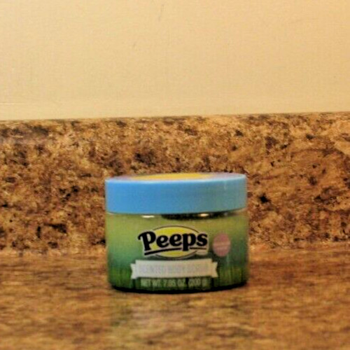 Peeps Sugar Scrub 7oz Exfoliating Body Scrub Marshmallow Scented