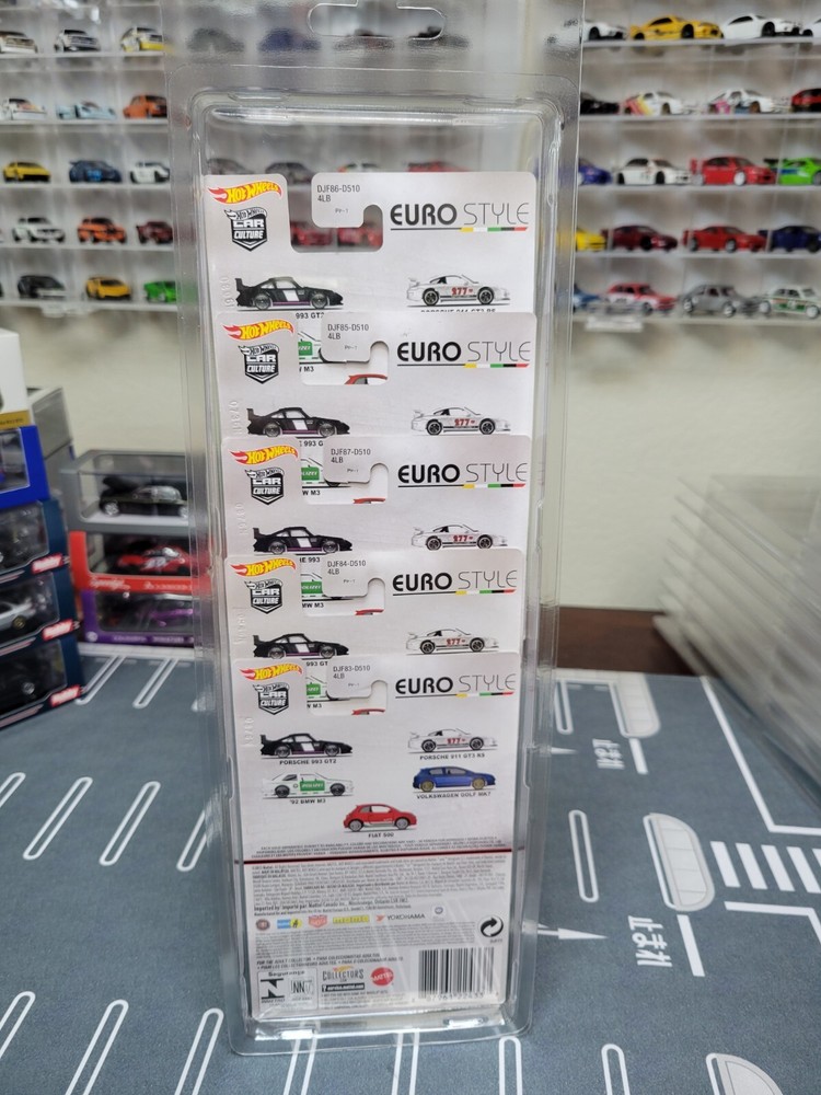 Hot Wheels Mainline 5 Pack Protectors ×15