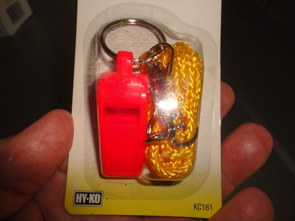 Whistle & Lanyard new & preowned 2 items