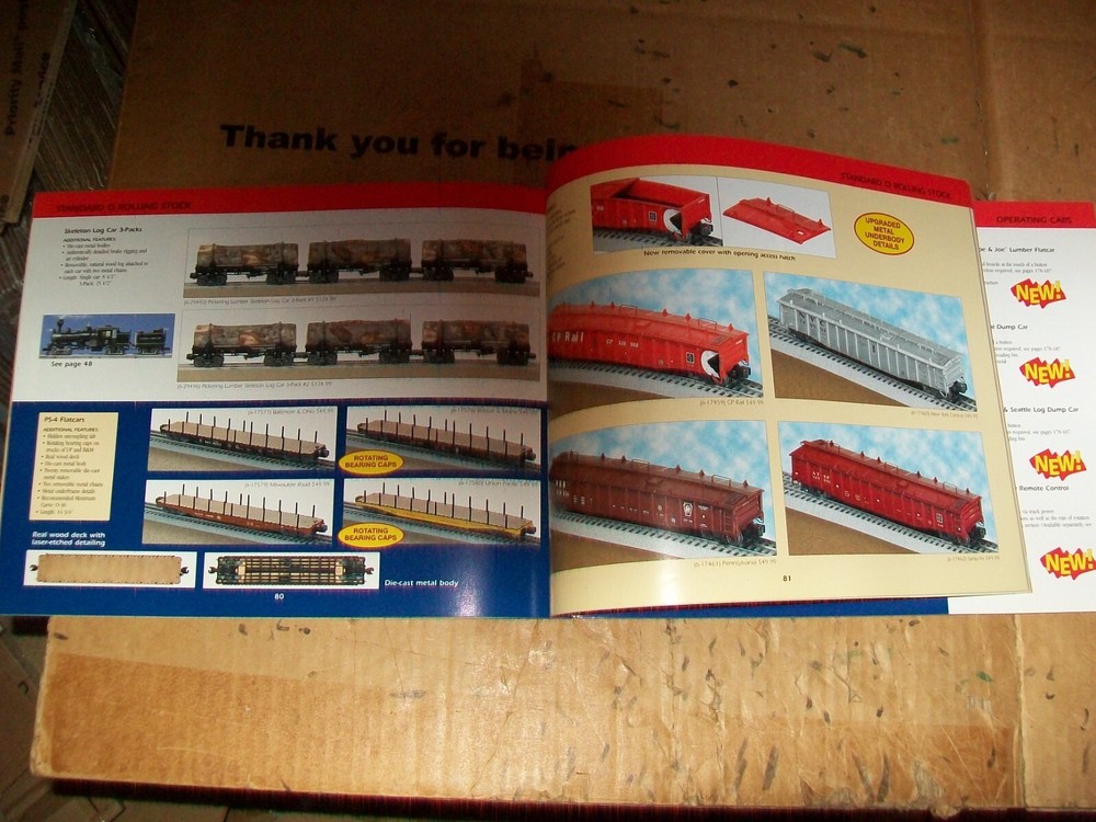 2004 Vintage Lionel Train Catalog Volume 2