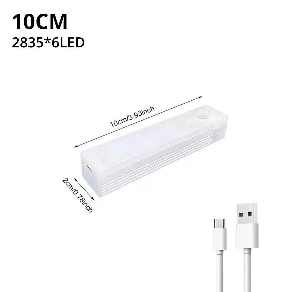 Wireless LED Motion Sensor Light –USB Rechargeable Magnetic Closet Lamp Detector