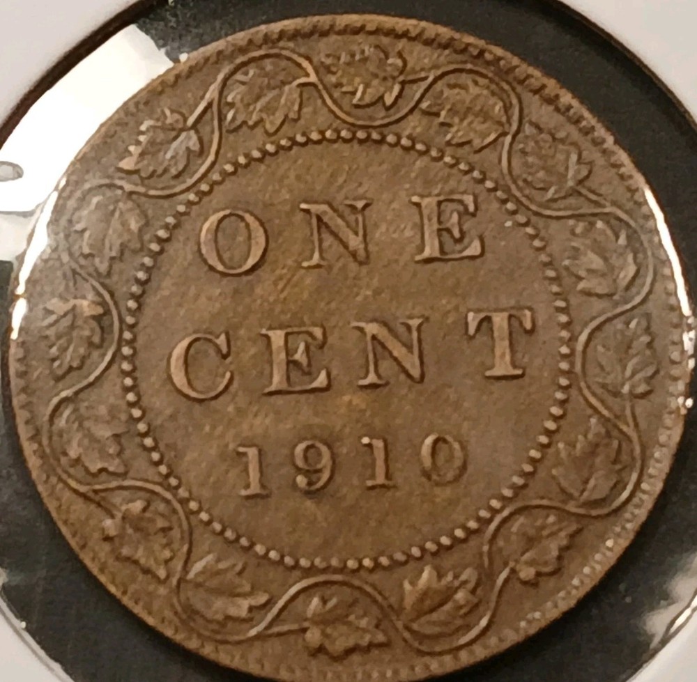 1910 Canada Edward VII Large Cent #4