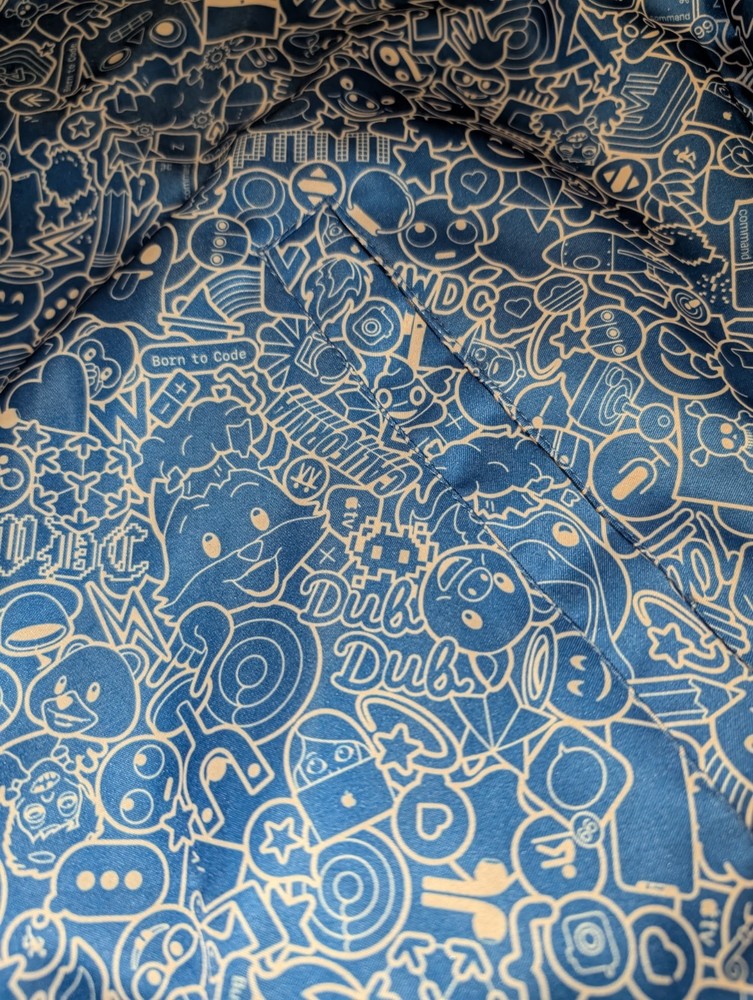 WWDC Apple 2019 Reverse Bomber (Mens: X Large)