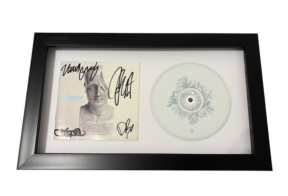 ANBERLIN SIGNED AUTOGRAPH NEVER TAKE FRIENDSHIP PERSONAL FRAMED CD JSA CERT COA