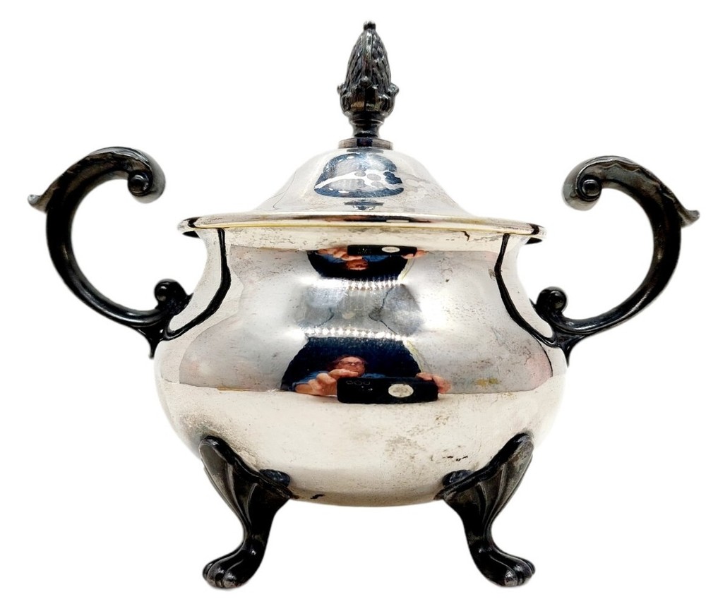 Bristol Silverplate by Poole 110 Sugar Bowl