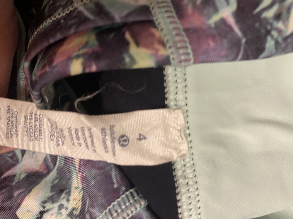 lululemon var-city Crop Naval Size 4 Euc