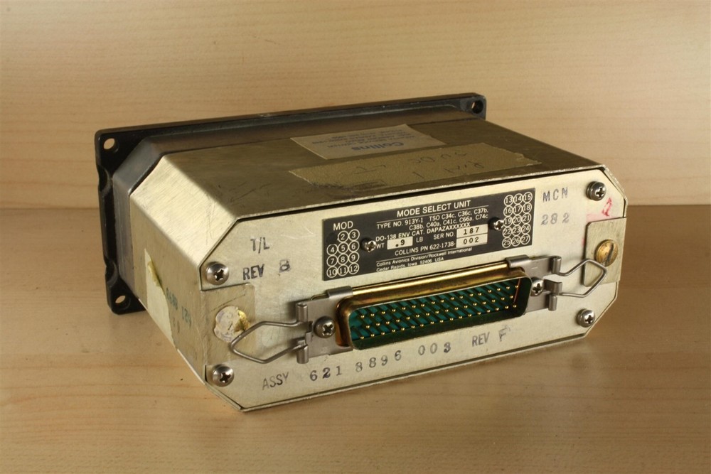 Collins 913Y-1 Mode Select Unit - 622-1738-002