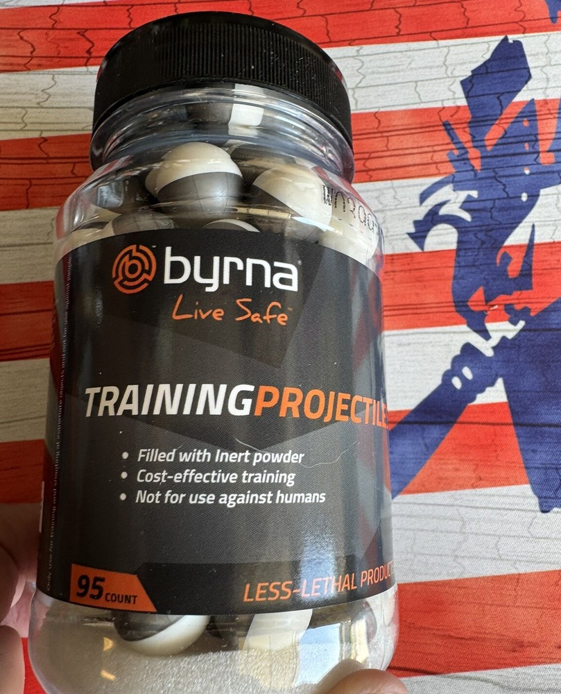 BYRNA Training Inert Projectile Rounds 95 Count