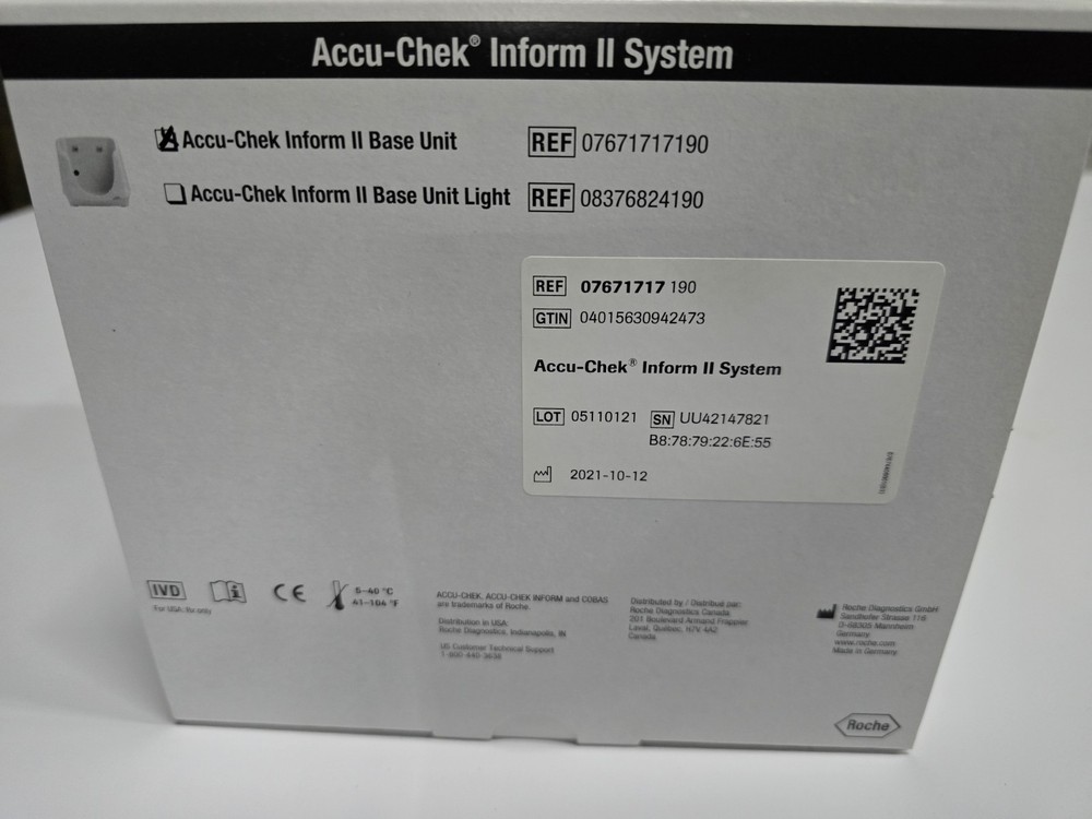 Accu-Chek Inform II Meter BASE Ref.07671717
