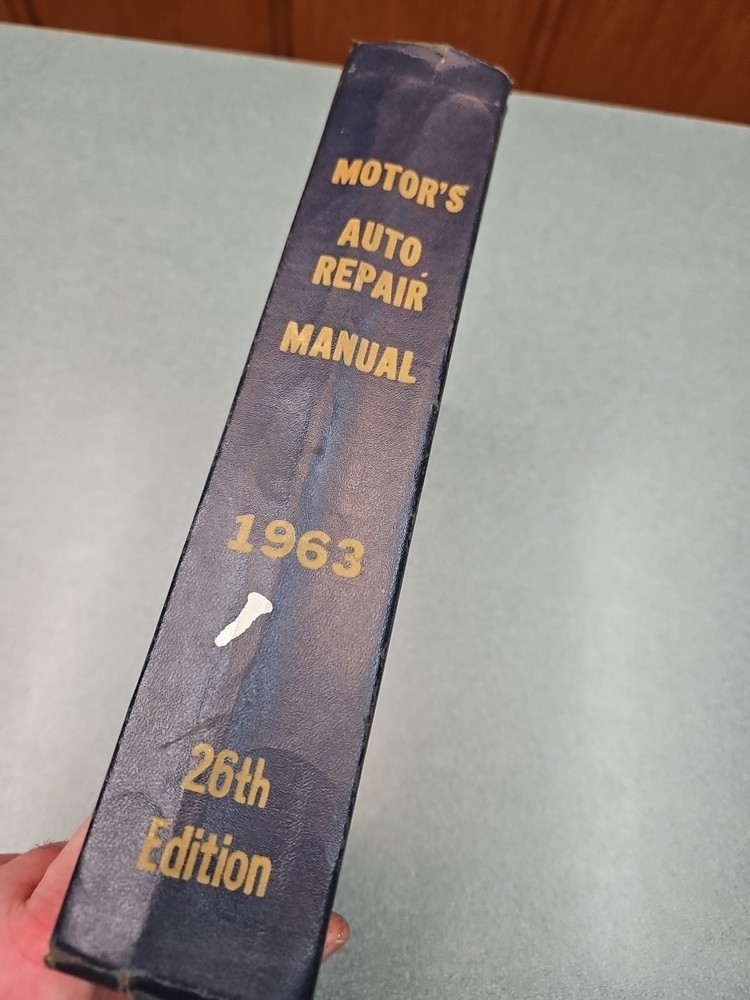 Motor’s Auto Repair Manual 1963