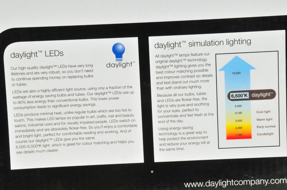 Wafer 2 A3 Daylight Lightbox Model D35030