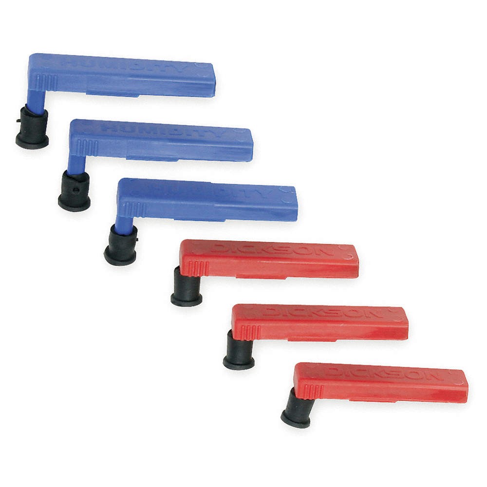 DICKSON P246 Pen, 6 Pens, Blue/Red 1APB2