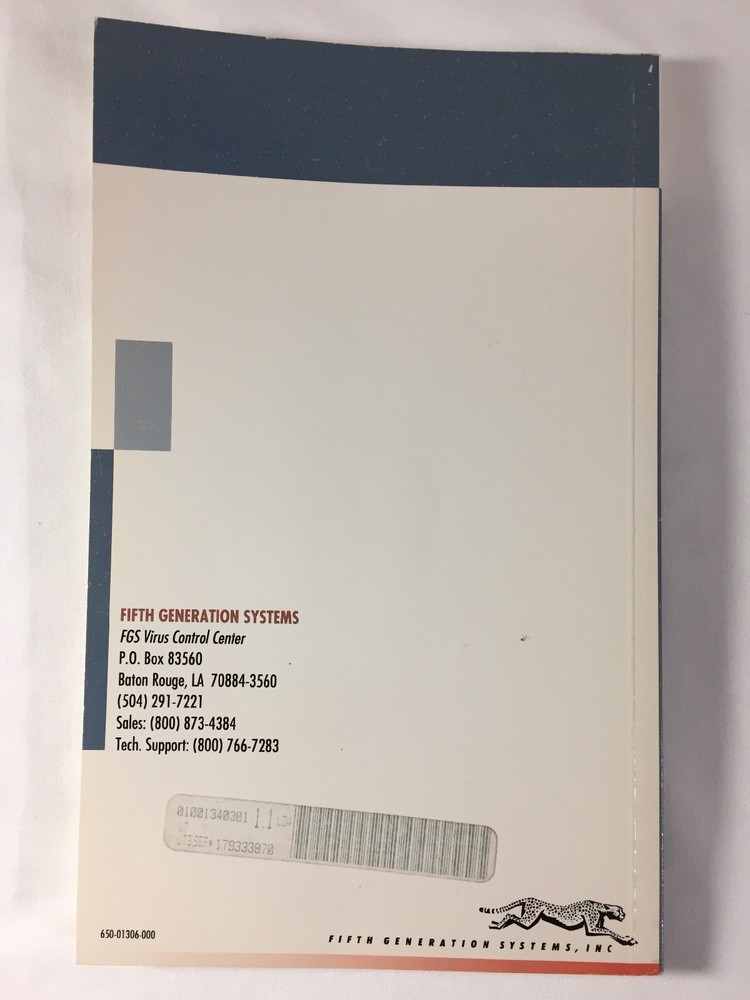 Untouchable A New Generation in Virus Protection Software User Manual