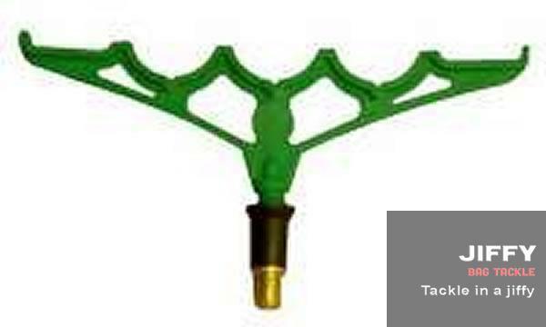 Multi-Position Quiver Rod Rest Head - Adjustable Angled Rod Support