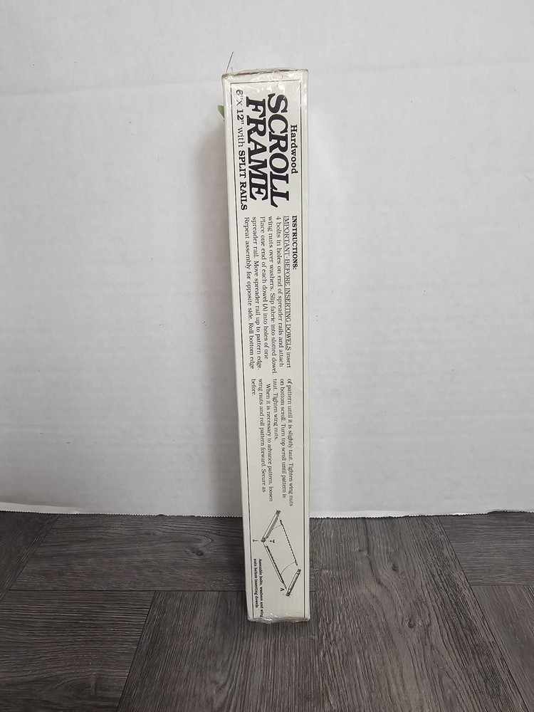 Edmunds 2996 Split Rail Scroll Frame 6"X12"....Ships Fast