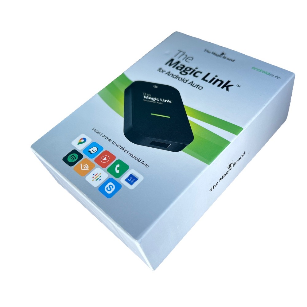 The Magic Link Box Android Auto Version Original Wireless Android Auto Adapter