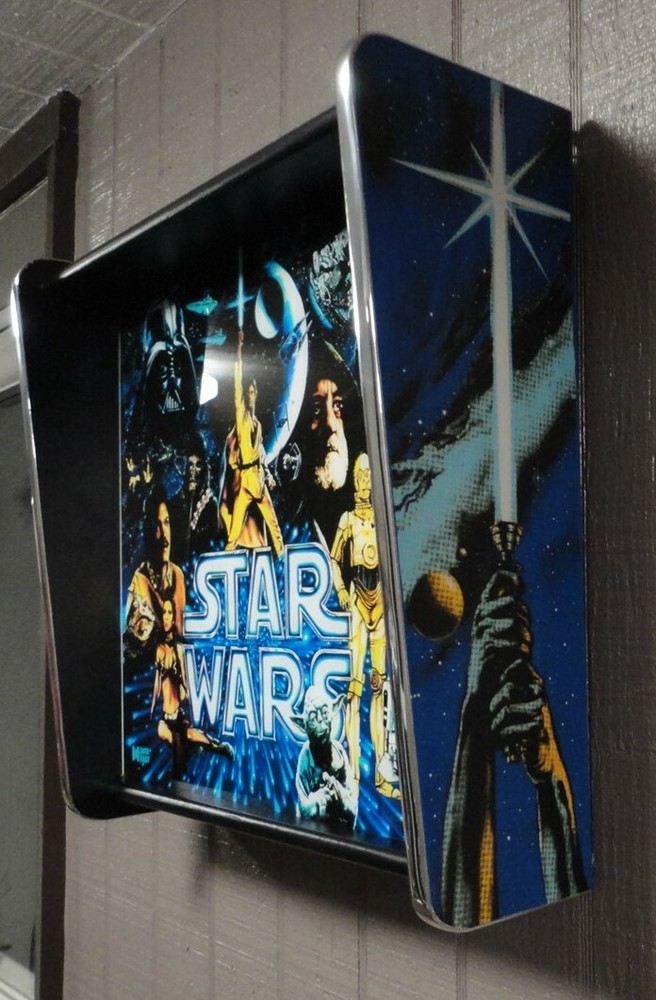 Star Wars Data East Pinball LED Backglass Display light box