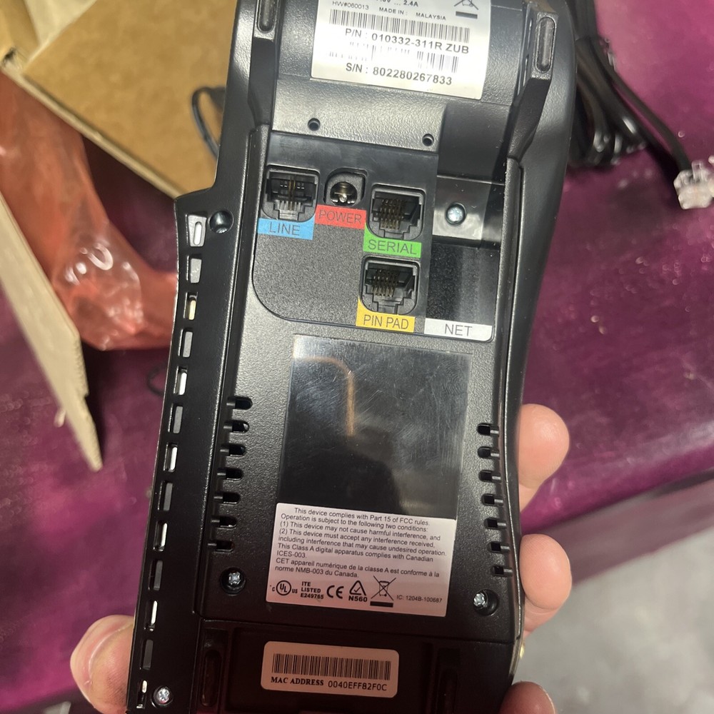 HYPERCOM Optiumum T4220 Credit Card Terminal - New