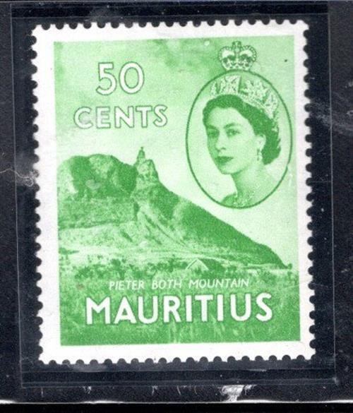 BRITISH MAURITIUS STAMPS MINT HINGED 1028BM