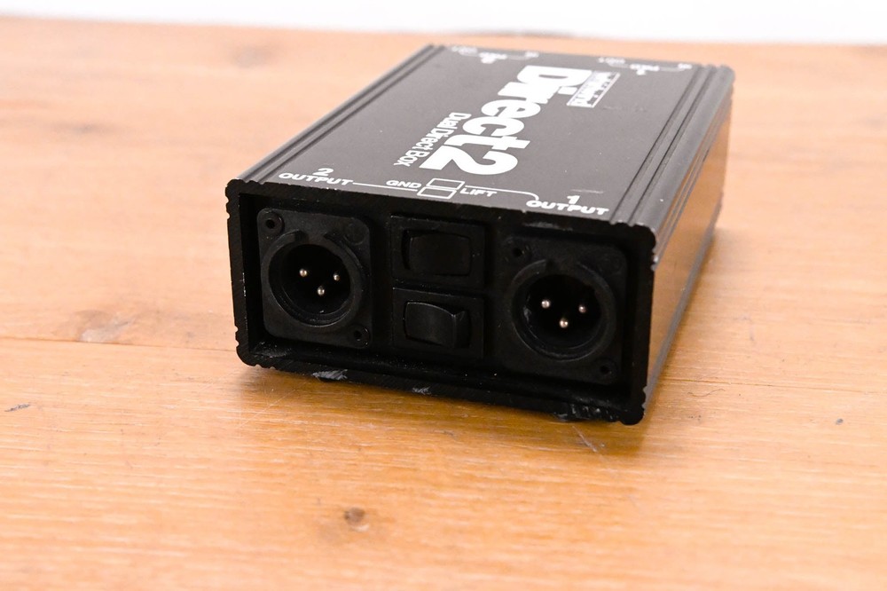 Whirlwind Direct2 2-Channel Passive Instrument Direct Box CG01XC4
