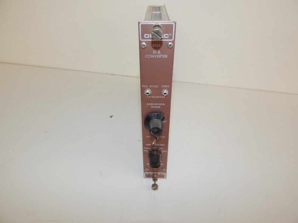 ^^ ORTEC #9325 D-A CONVERTER NIM BIN Module (KVX7)