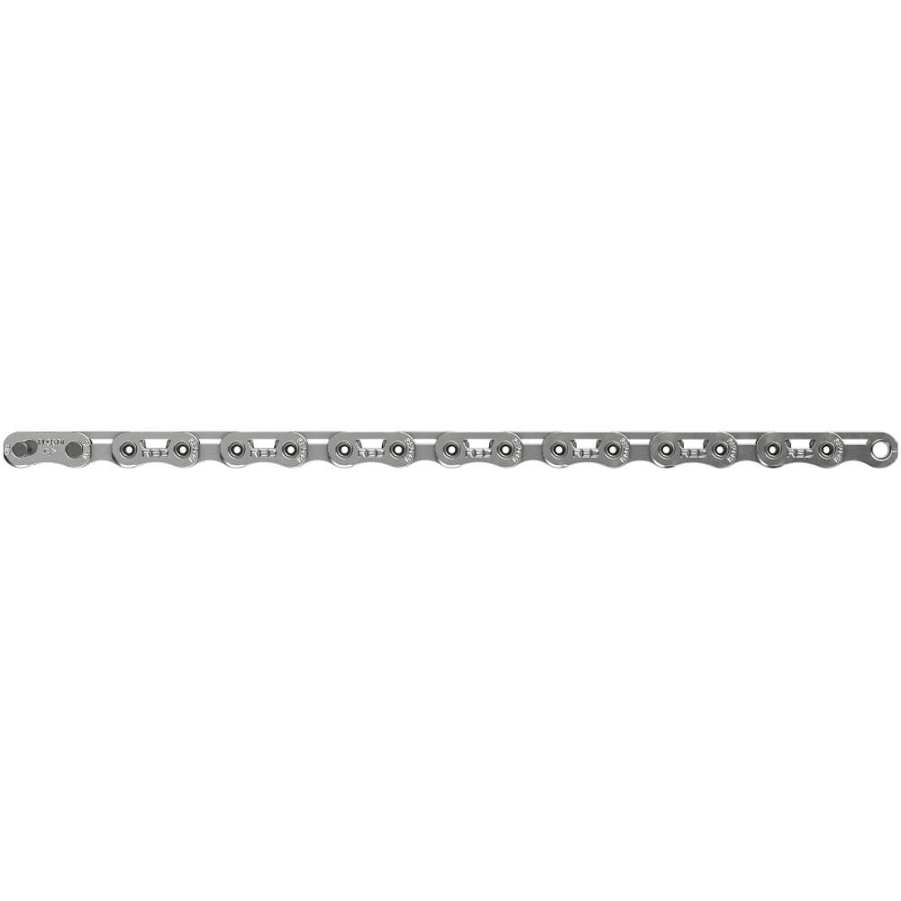 SRAM RED E1 Flattop 12-Speed Bicycle Chain. Silver. 126