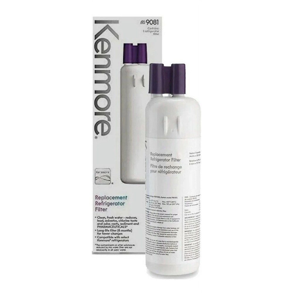 1 Pack Kenmore 9081 Replacement Refrigerator Water Filter 46-9081 46-9930
