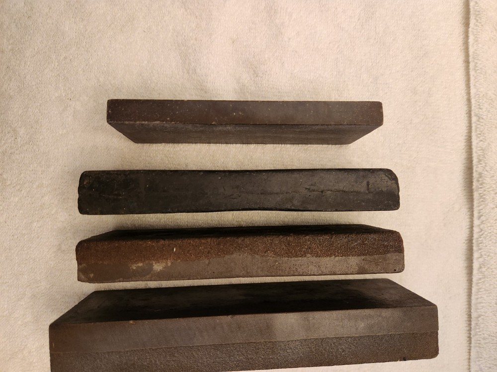Vintage sharpening honing stones