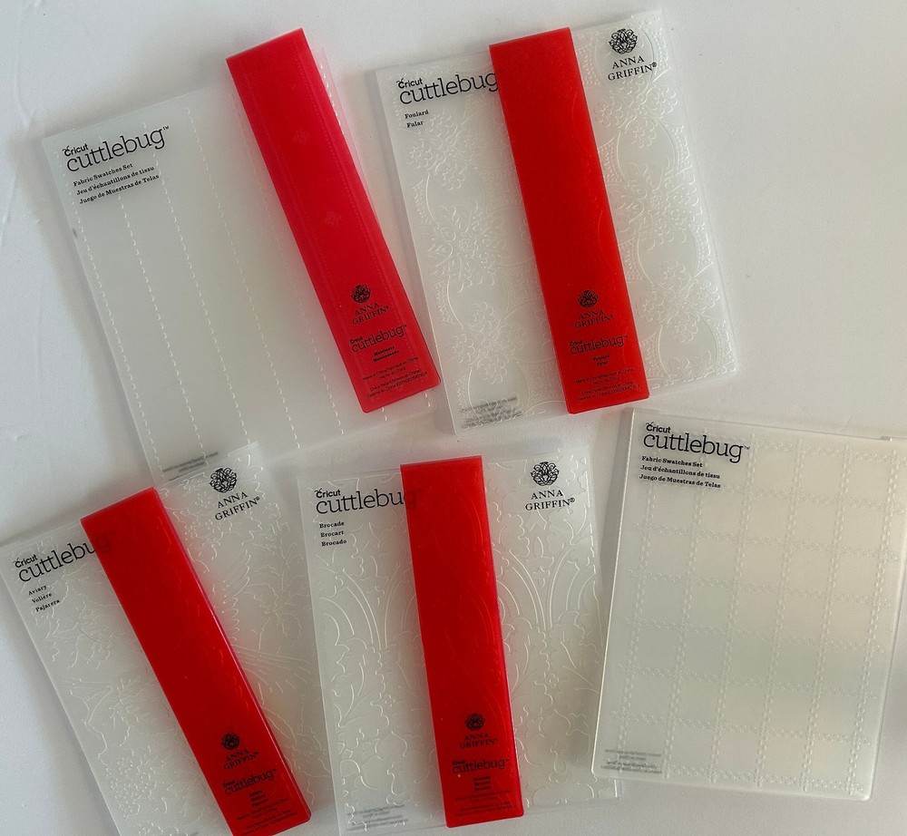 ANNA GRIFFIN Cricut Cuttlebug Embossing Folders Choose from 5 Designs AVIARY ++