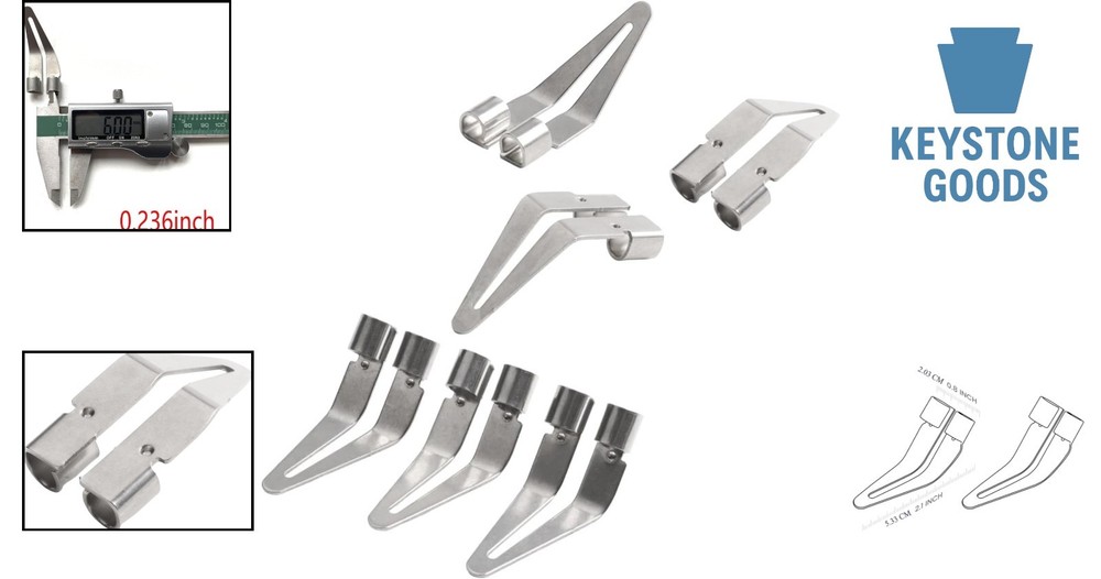 6 Pack Plastic Welding Tips for Bumper & Plastic Repairs