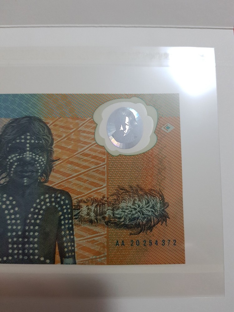 1988 $10 CONS FRASER/JOHNSTON FIRST POLYMER NOTE FOLDER AA 20 254 372