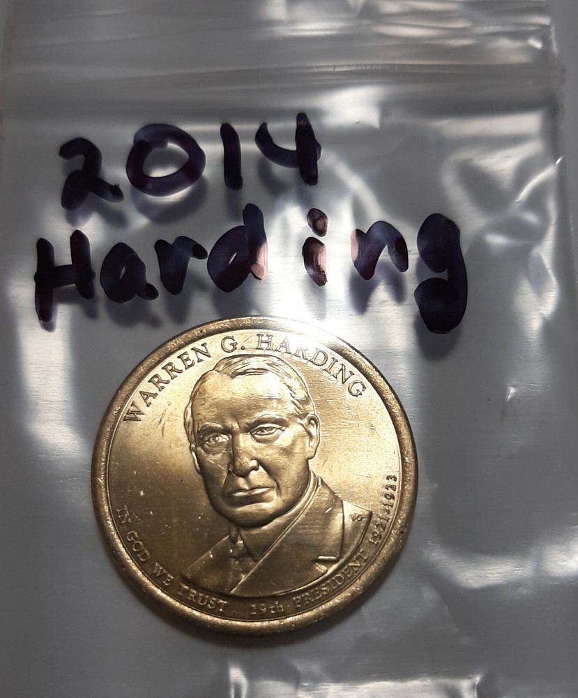 2014-P Pres. Harding Dollar