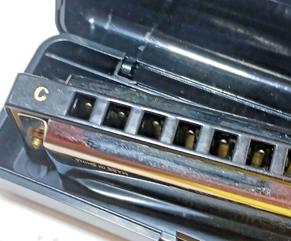 Silver Creek Ironworks Harmonica with Case key Of CC