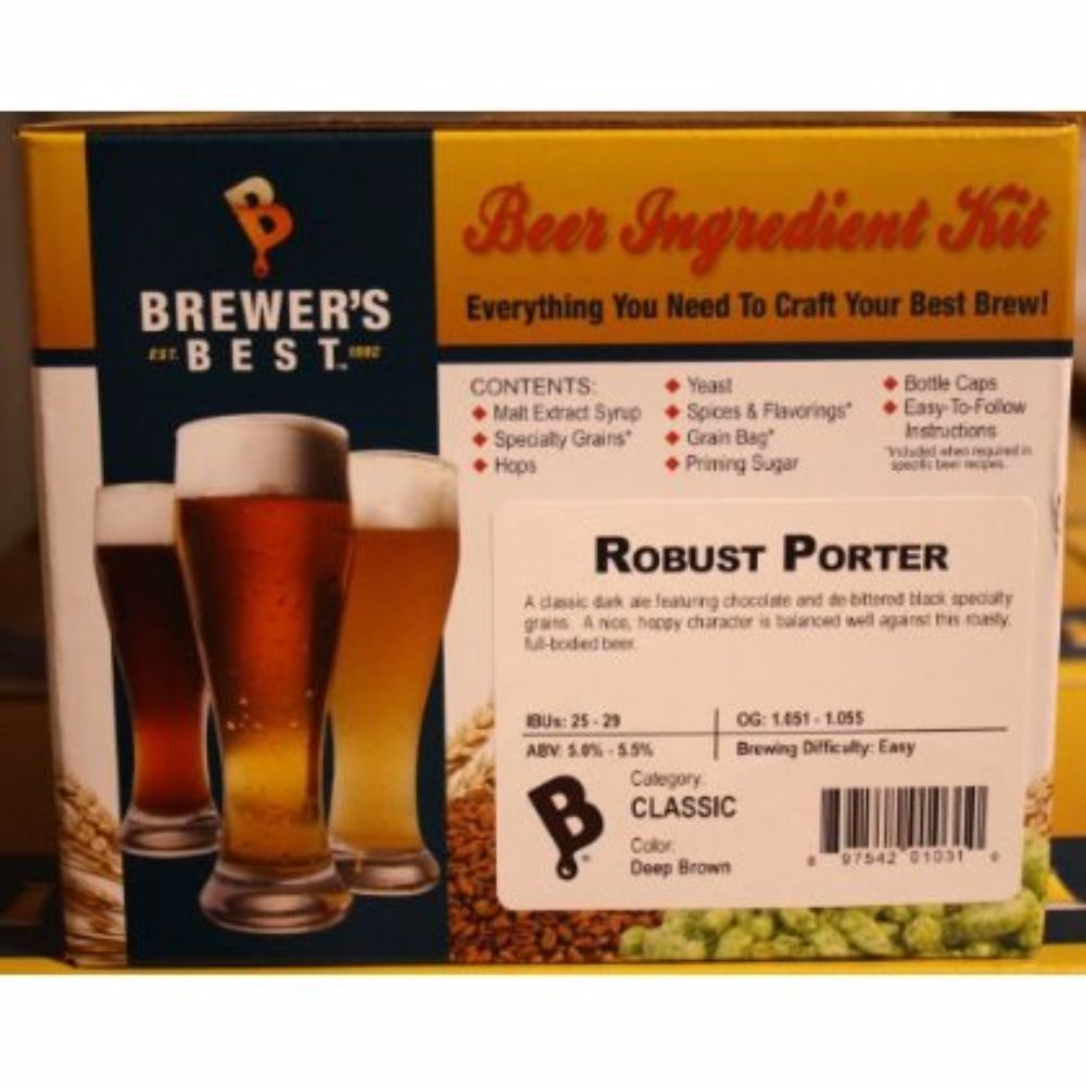 Robust Porter Ingredient Kit for Home Brew Beer Making