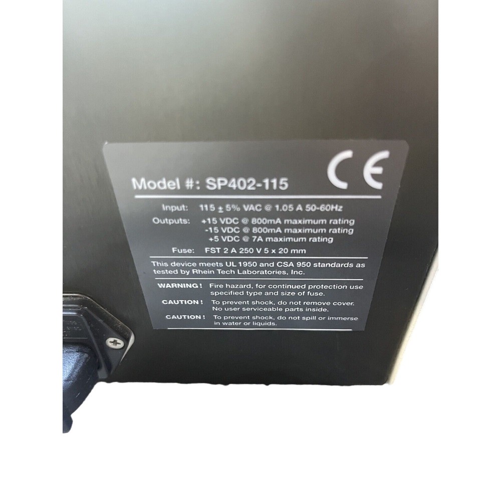 ALPHA INNOTECH POWER SOURCE SP402-115