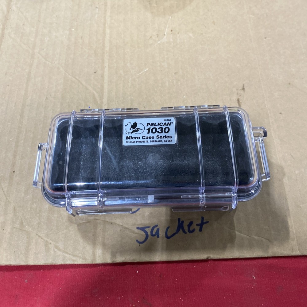 Pelican 1030 Micro Case small durable storage box to protect valuables