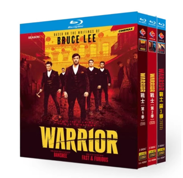 Warrior Season 1-3 (2023) 6-disc