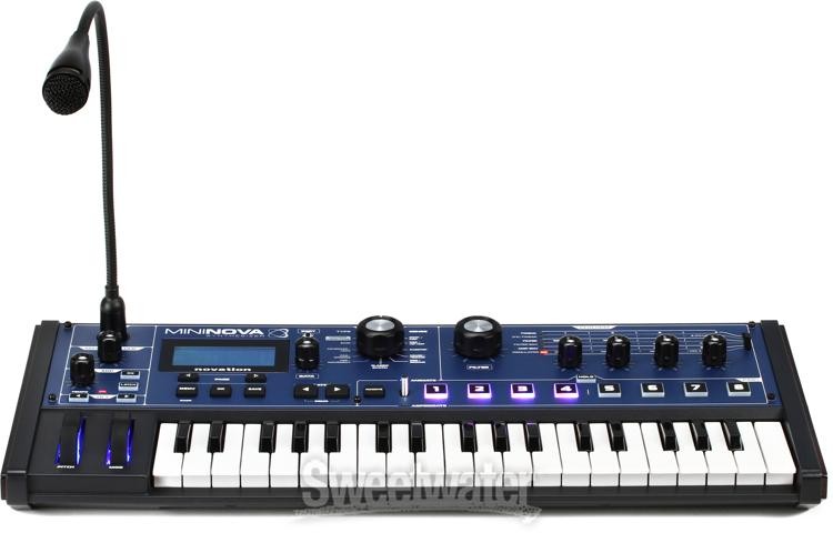 Novation MiniNova 37-key Synthesizer with Vocoder