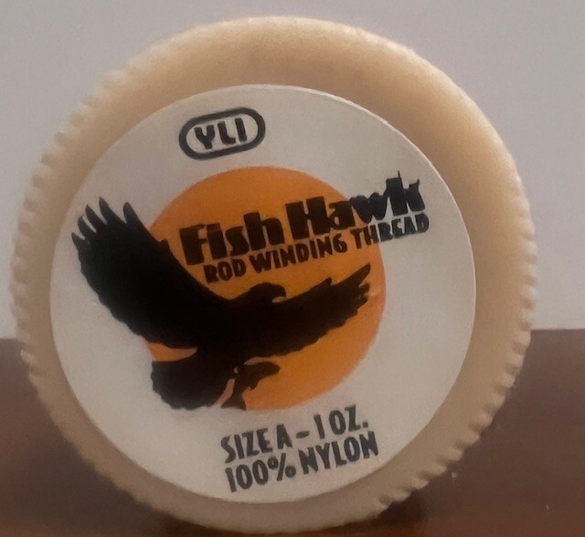 Fish Hawk Rod Winding Thread 1 oz spool size A - 5274 Chestnut